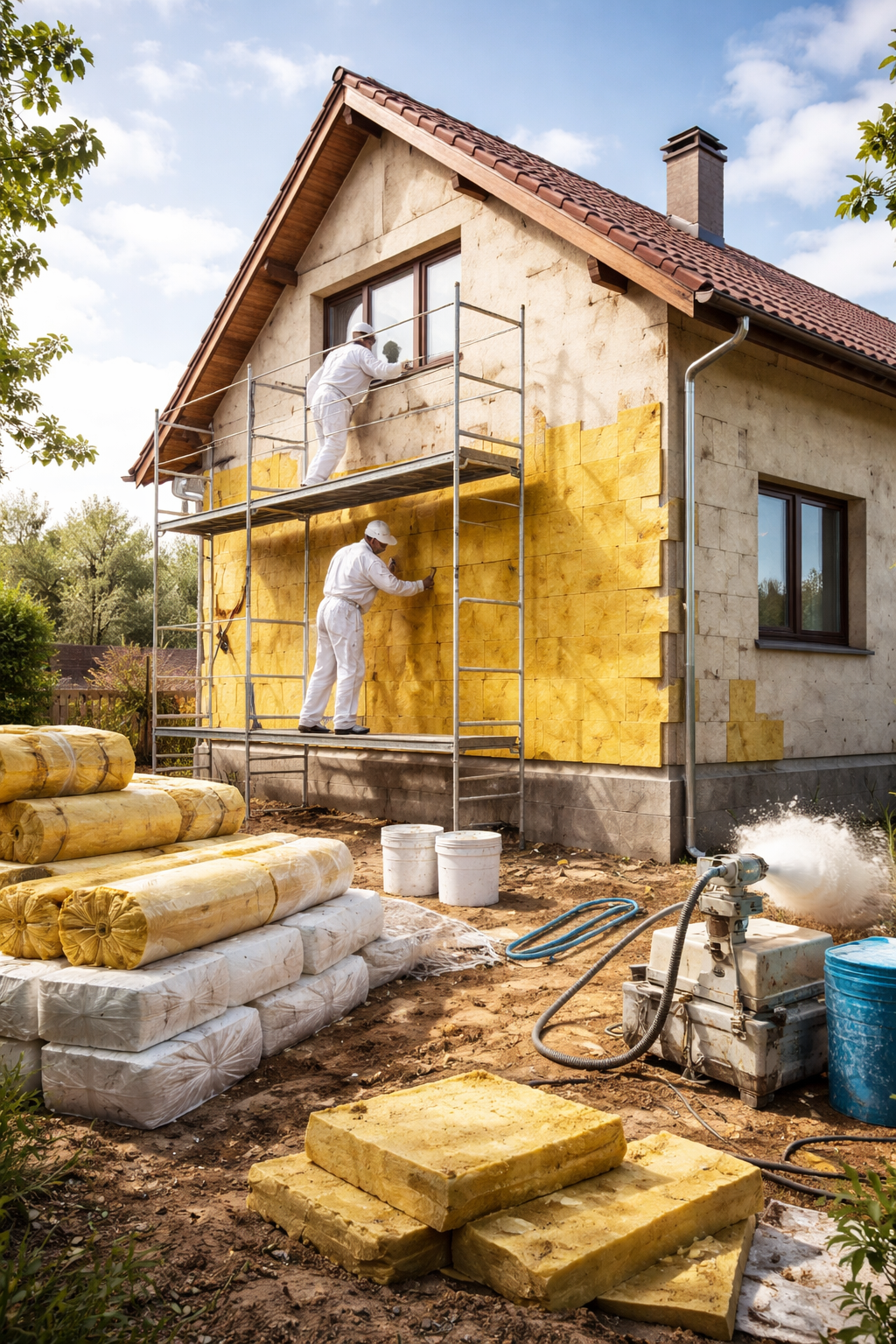 Профессиональное утепление домов в Шахтах — тепло, надежность, экономия