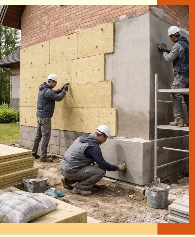 Утепление частного дома в Шахтах под ключ от 8140 руб/м2 — недорого | ТепломастерШхт