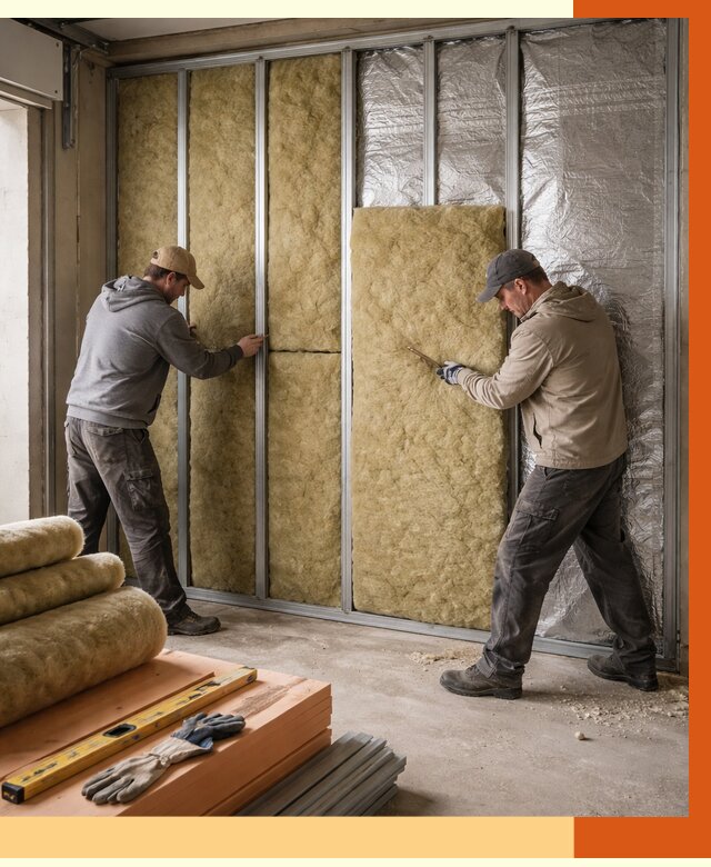 Утепление гаража изнутри в Шахтах от 8140 руб/м2 — работы и цена | ТепломастерШхт