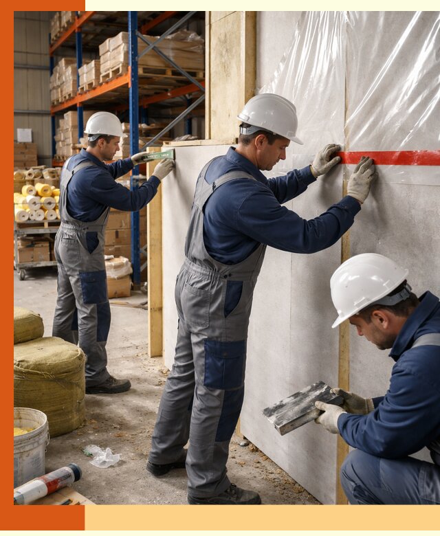 Утепление теплого склада под ключ в Шахтах