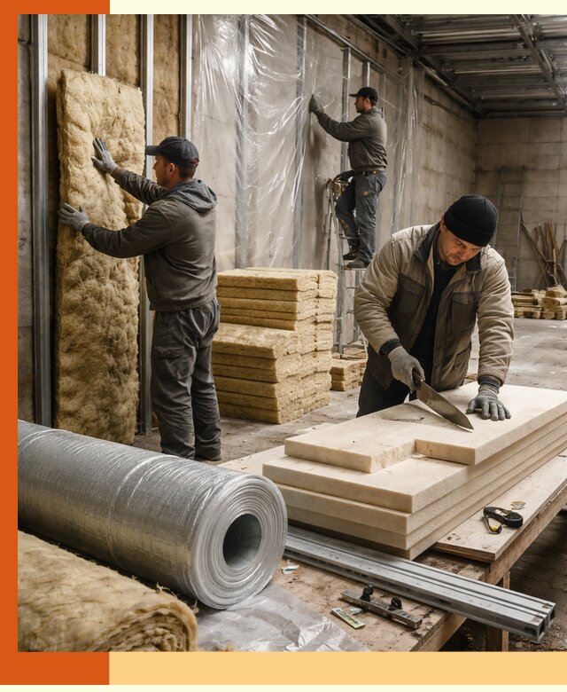 Утепление торгового склада в Шахтах с энергоэффективными решениями