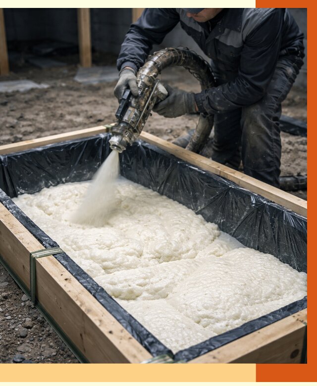 Заливка ППУ в формы в Шахтах от 2713 руб. — утепление форм под ключ | ТепломастерШхт