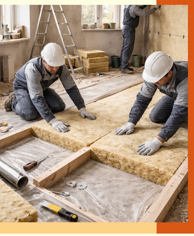 Восстановление теплоизоляции в Шахтах от 9225 руб. — ремонт утепления под ключ | ТепломастерШхт